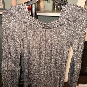 Lauren Conrad long sleeve blouse size Small